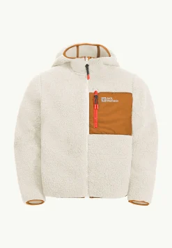 Voor- En Najaarsjacks/-Jassen|Fleece|Jack Wolfskin Ice Curl Hood Jacket K