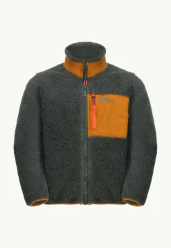 Voor- En Najaarsjacks/-Jassen|Fleece|Jack Wolfskin Ice Curl Jacket K