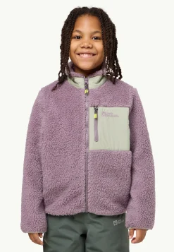 Voor- En Najaarsjacks/-Jassen|Fleece|Jack Wolfskin Ice Curl Jacket K