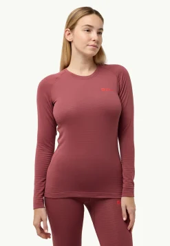 Ski|Functionele Shirts|Jack Wolfskin Infinite Warm Ls W