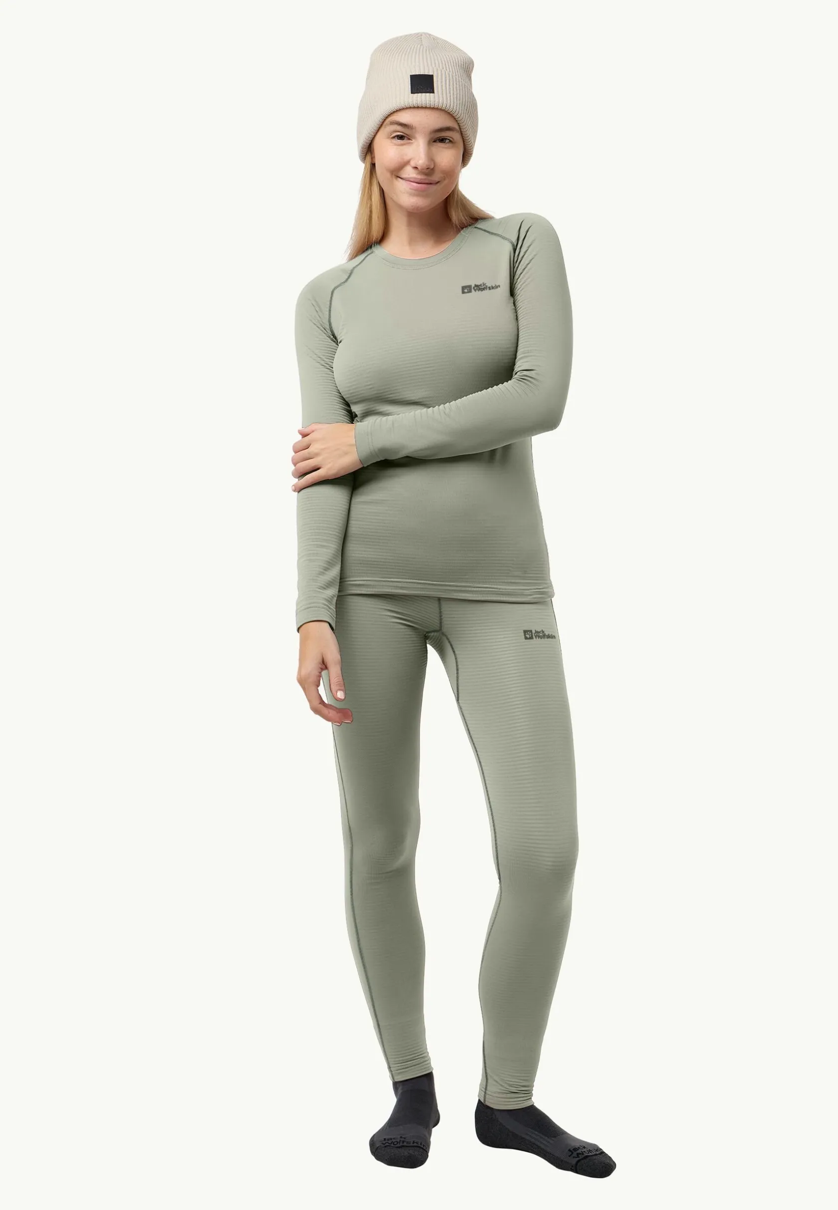 Ski|Functionele Shirts|Jack Wolfskin Infinite Warm Ls W