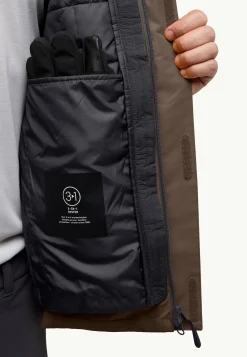 3-In-1 Jacks|Jack Wolfskin Jasper 3in1 Jkt M
