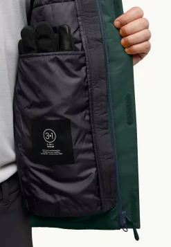 3-In-1 Jacks|Jack Wolfskin Jasper 3in1 Jkt M