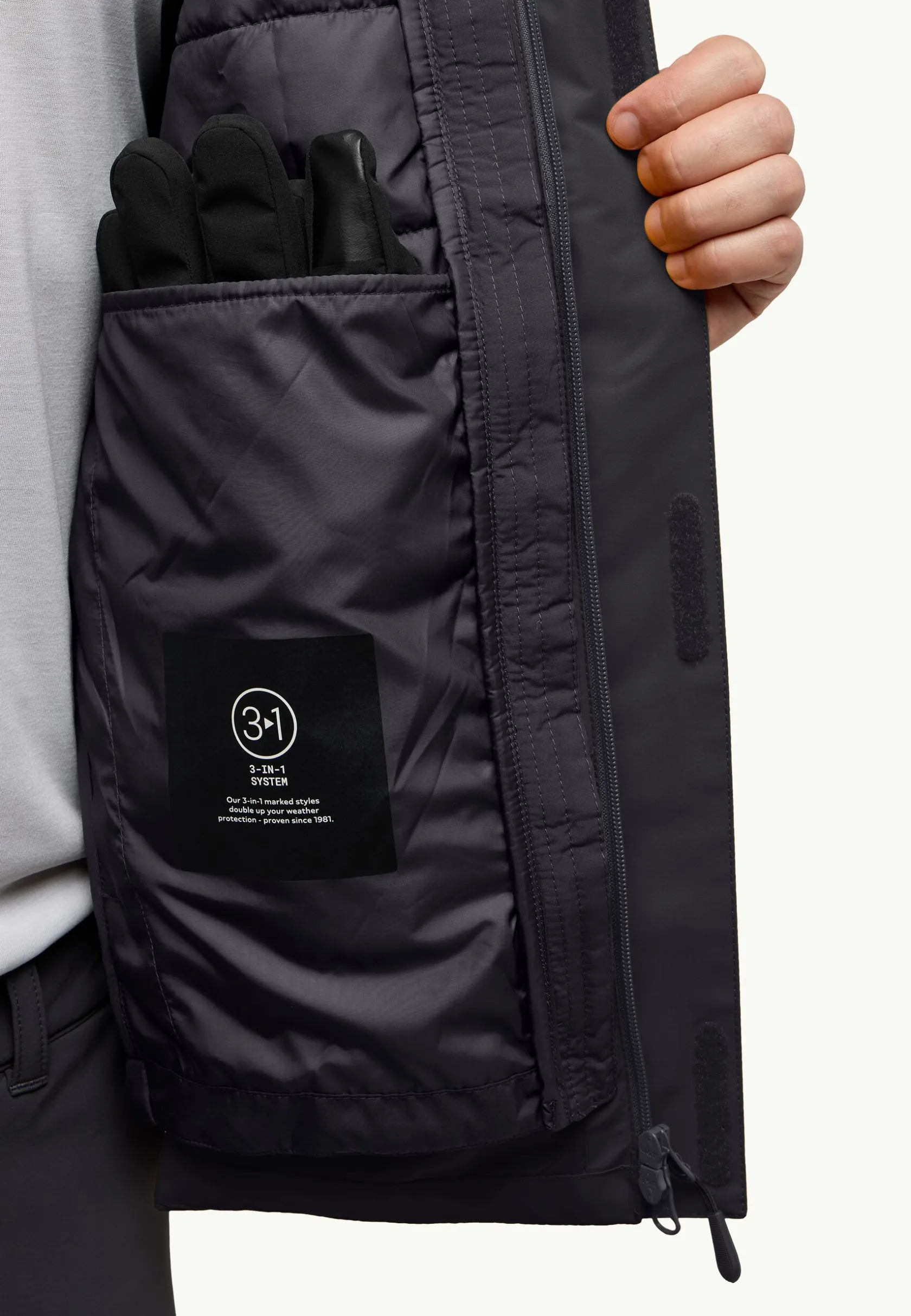 3-In-1 Jacks|Jack Wolfskin Jasper 3in1 Jkt M