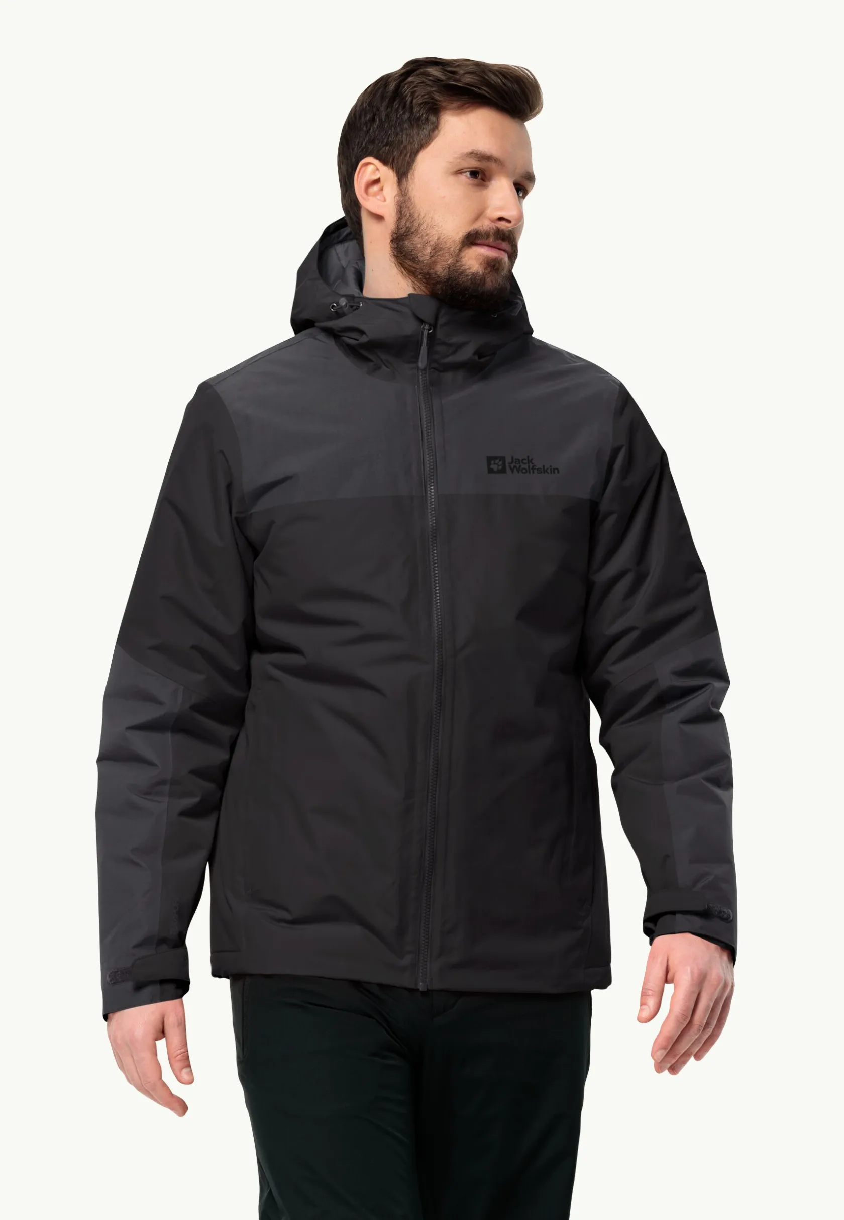 Wandelen|Voor- En Najaarsjacks/-Jassen|Jack Wolfskin Jasper Ins Jkt M