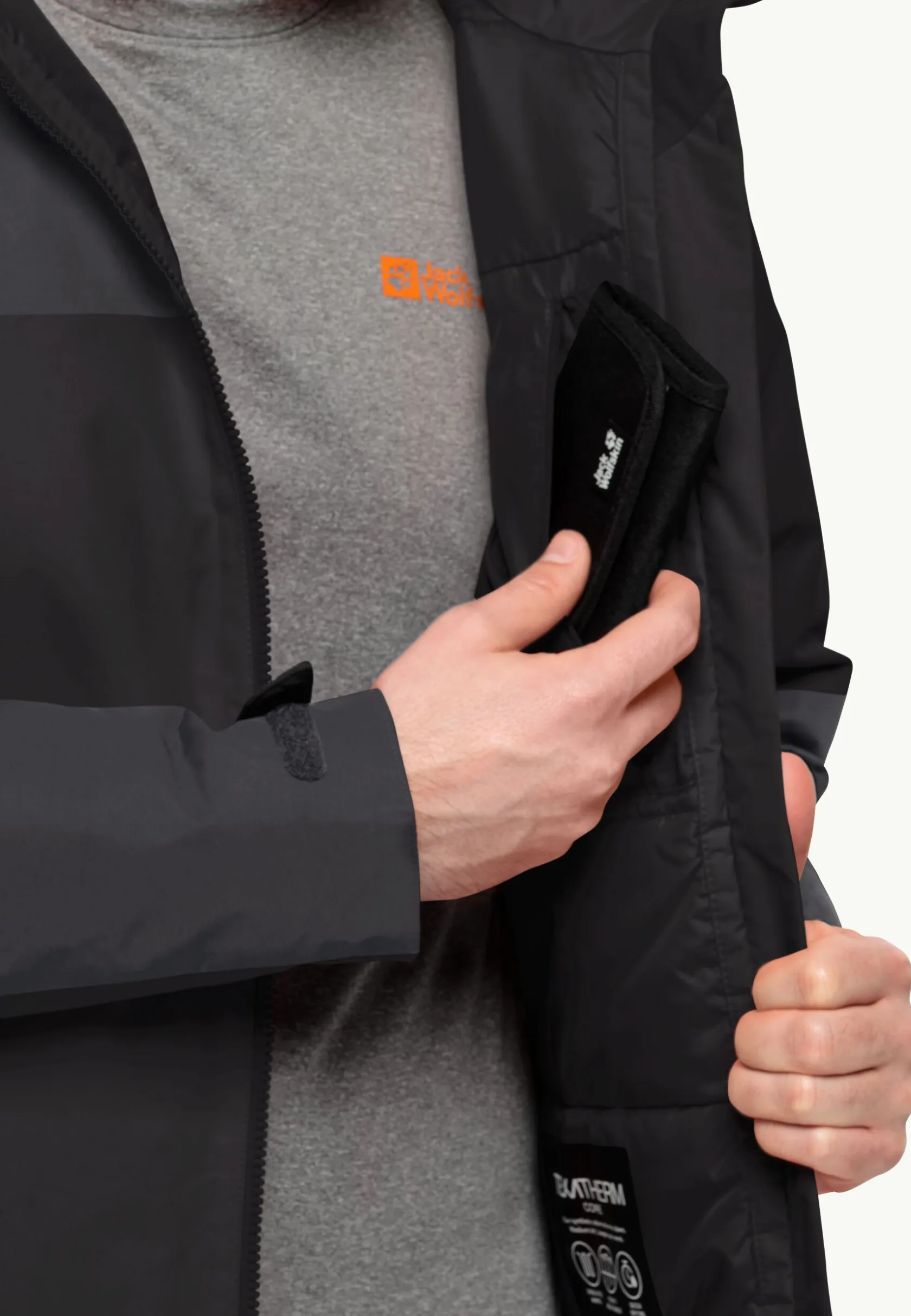 Wandelen|Voor- En Najaarsjacks/-Jassen|Jack Wolfskin Jasper Ins Jkt M