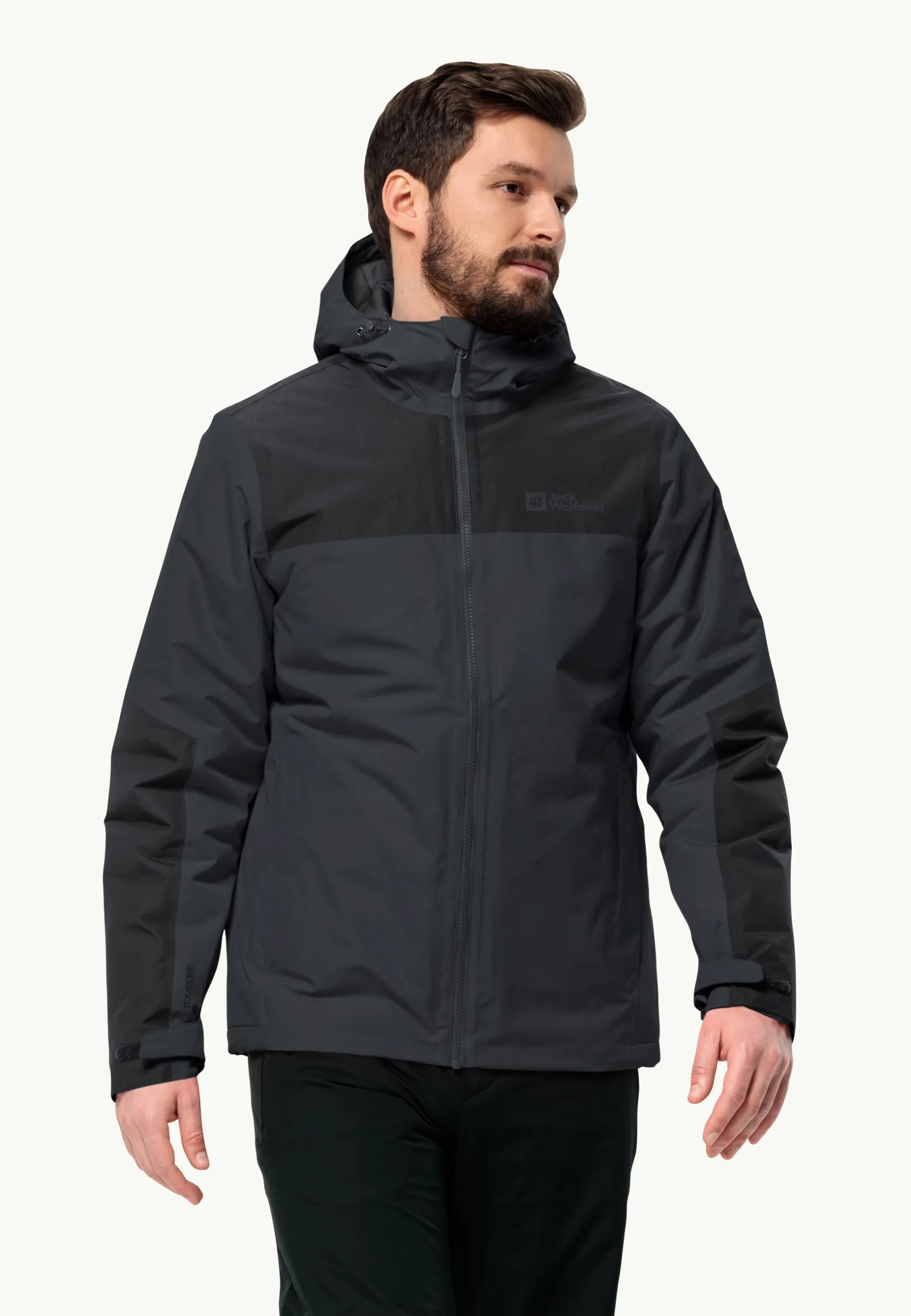 Wandelen|Voor- En Najaarsjacks/-Jassen|Jack Wolfskin Jasper Ins Jkt M