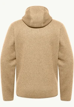 Fleece|Hoodies & Pullovers|Jack Wolfskin Kaminfeuer Hooded Jkt M
