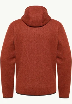Fleece|Hoodies & Pullovers|Jack Wolfskin Kaminfeuer Hooded Jkt M
