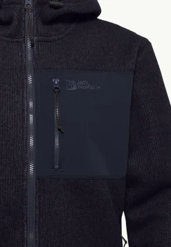 Fleece|Hoodies & Pullovers|Jack Wolfskin Kaminfeuer Hooded Jkt M