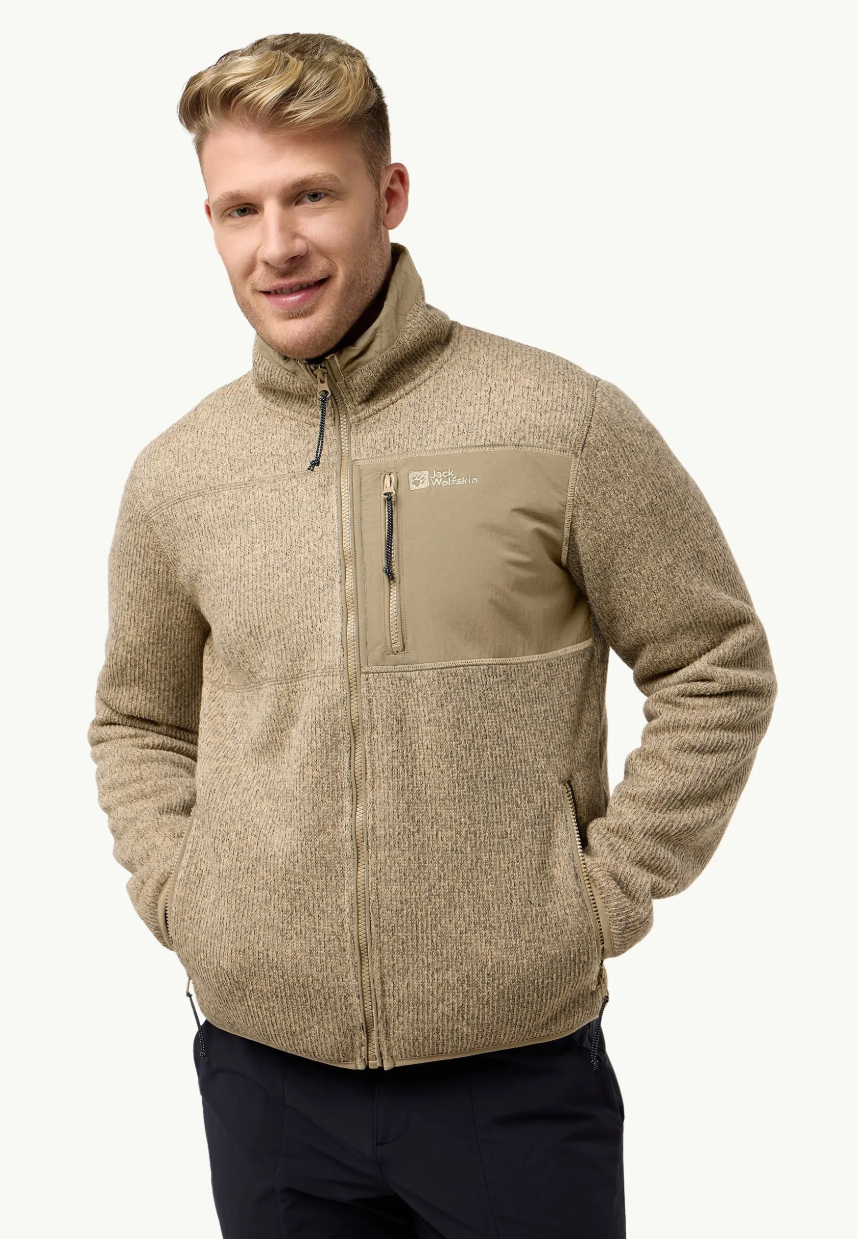 Fleece|Hoodies & Pullovers|Jack Wolfskin Kaminfeuer Jkt M