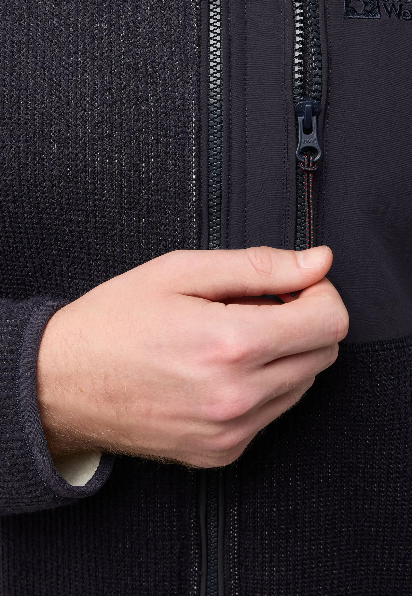 Fleece|Hoodies & Pullovers|Jack Wolfskin Kaminfeuer Jkt M