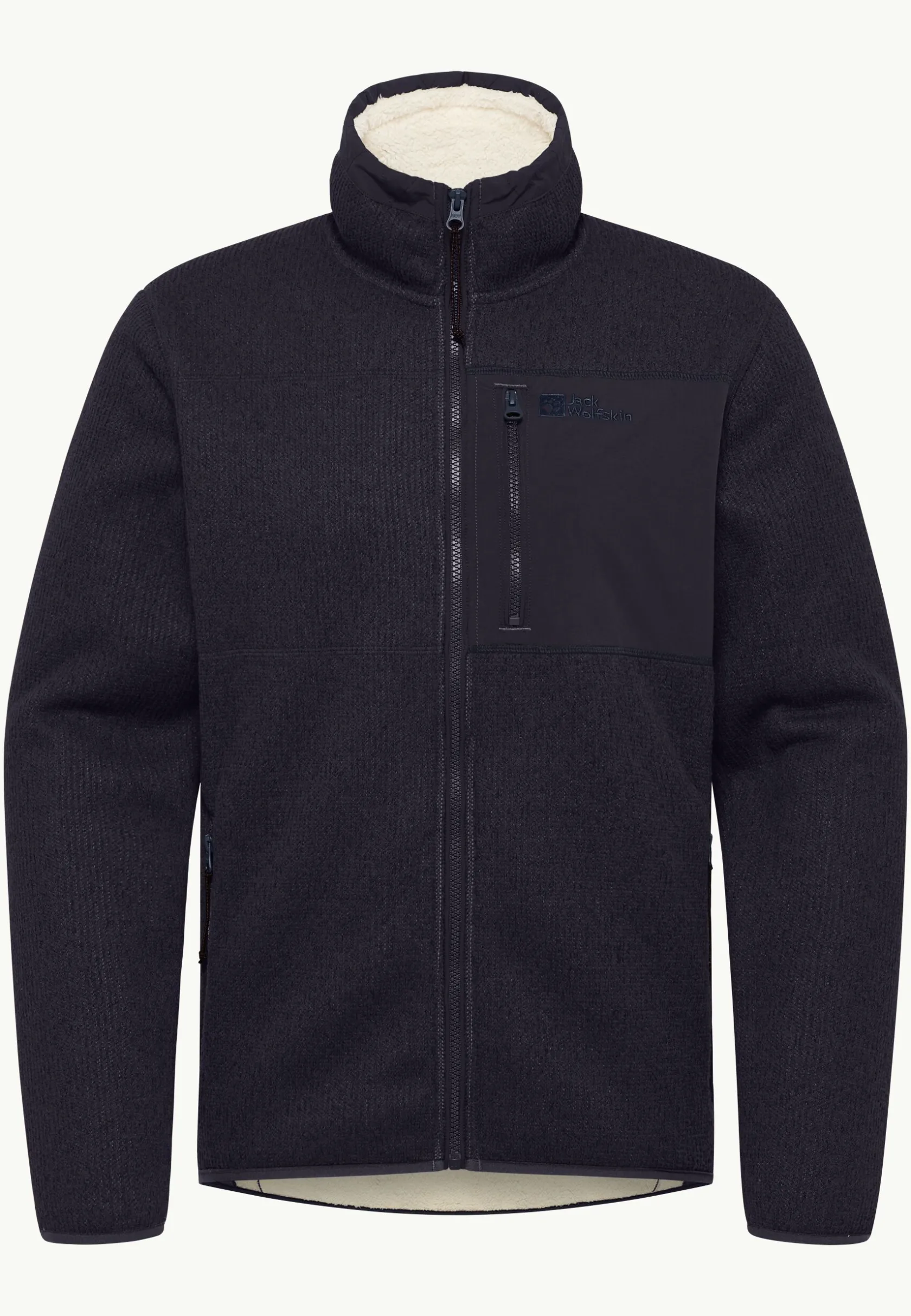 Fleece|Hoodies & Pullovers|Jack Wolfskin Kaminfeuer Jkt M
