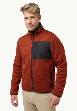 Fleece|Hoodies & Pullovers|Jack Wolfskin Kaminfeuer Jkt M