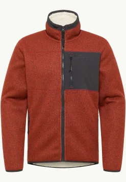 Fleece|Hoodies & Pullovers|Jack Wolfskin Kaminfeuer Jkt M