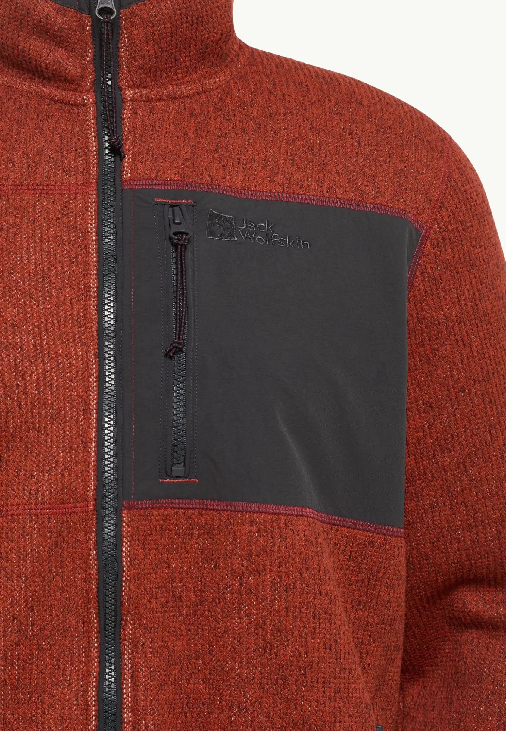 Fleece|Hoodies & Pullovers|Jack Wolfskin Kaminfeuer Jkt M