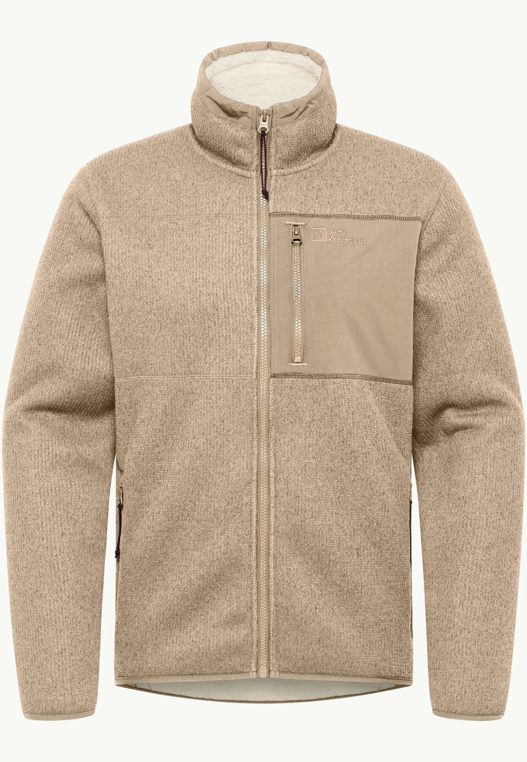 Fleece|Hoodies & Pullovers|Jack Wolfskin Kaminfeuer Jkt M