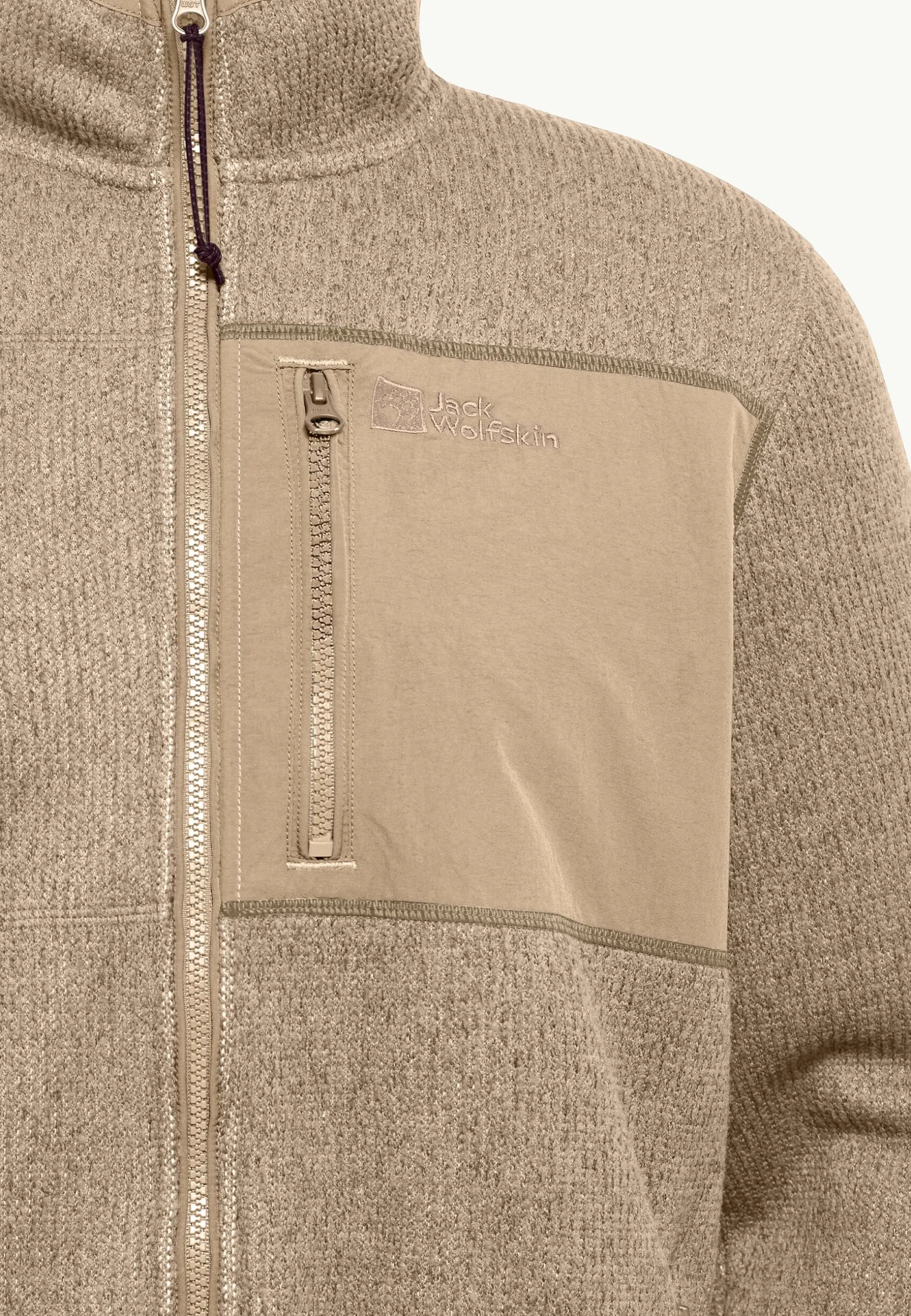 Fleece|Hoodies & Pullovers|Jack Wolfskin Kaminfeuer Jkt M