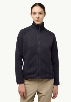 Voor- En Najaarsjacks/-Jassen|Fleece|Jack Wolfskin Kaminfeuer Jkt W