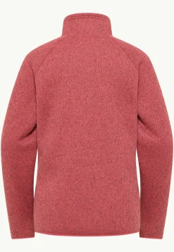 Voor- En Najaarsjacks/-Jassen|Fleece|Jack Wolfskin Kaminfeuer Jkt W