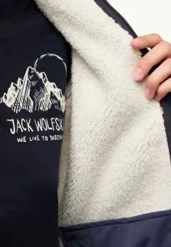 Voor- En Najaarsjacks/-Jassen|Fleece|Jack Wolfskin Kaminfeuer Jkt W