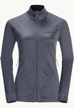 Trekking|Voor- En Najaarsjacks/-Jassen|Jack Wolfskin Kammweg Fz W
