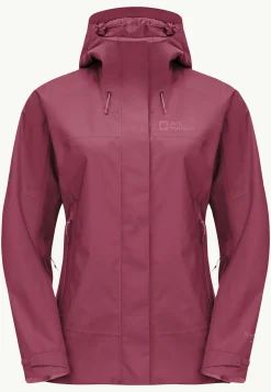 Trekking|Voor- En Najaarsjacks/-Jassen|Jack Wolfskin Kammweg 2l Jkt W