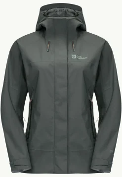 Trekking|Voor- En Najaarsjacks/-Jassen|Jack Wolfskin Kammweg 2l Jkt W