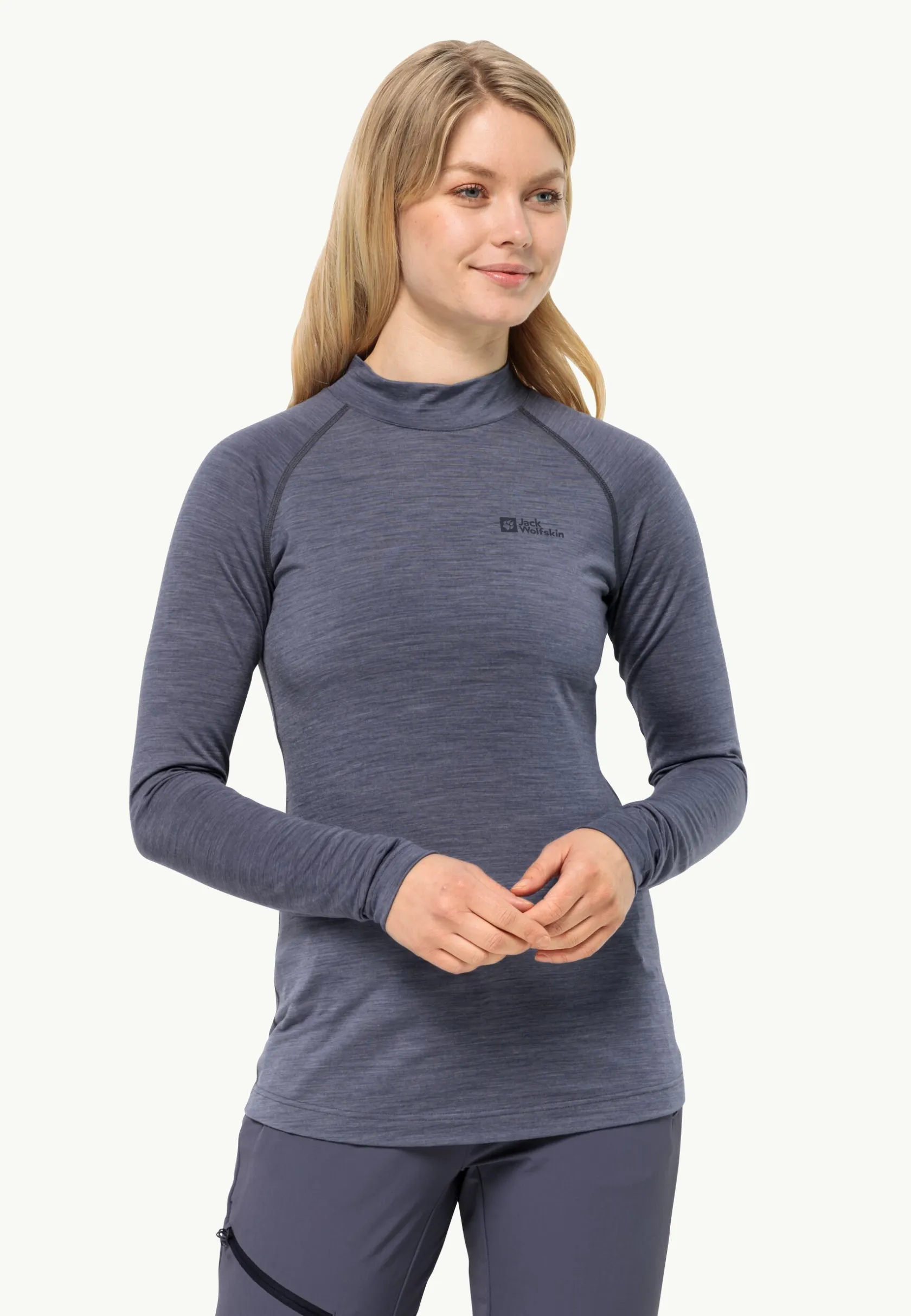 Wandelen|Trekking|Jack Wolfskin Kammweg L/s W