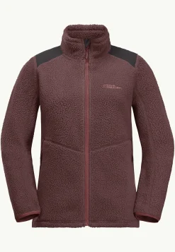 Wandelen|Trekking|Jack Wolfskin Kammweg Pile Fz W