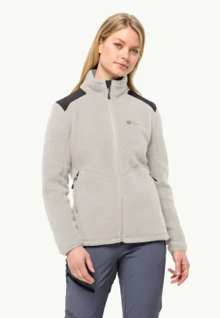 Wandelen|Trekking|Jack Wolfskin Kammweg Pile Fz W