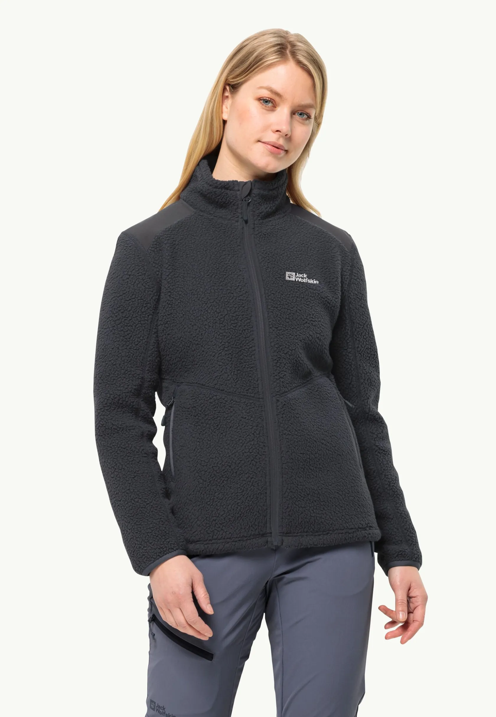 Wandelen|Trekking|Jack Wolfskin Kammweg Pile Fz W
