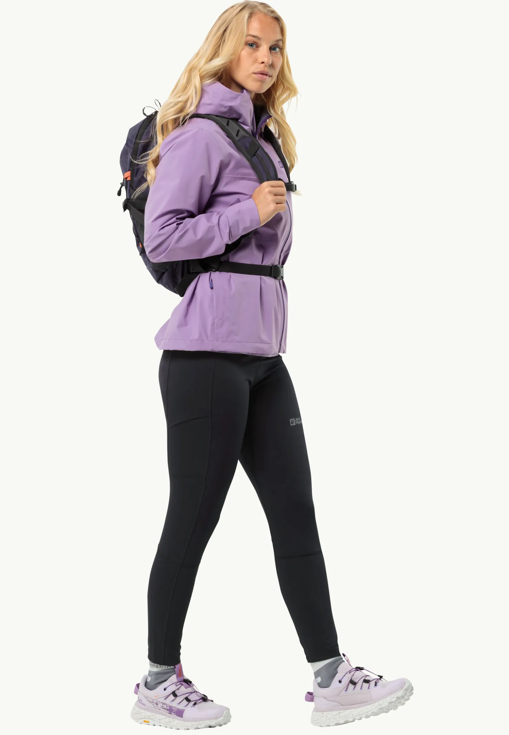 Trekking|Leggings & Panty'S|Jack Wolfskin Kammweg Tights W black