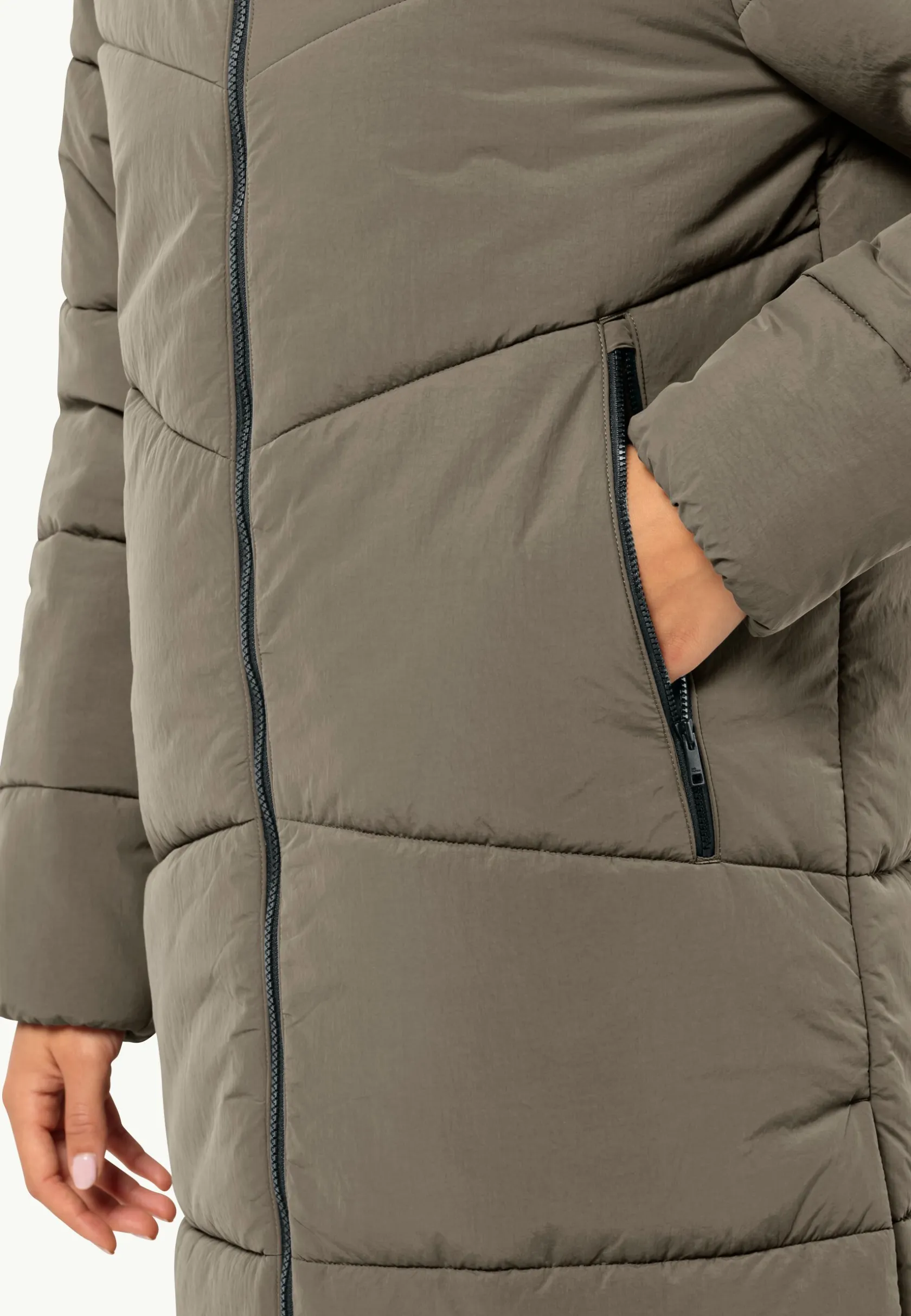 Lifestyle|Voor- En Najaarsjacks/-Jassen|Jack Wolfskin Karolinger Long Coat W