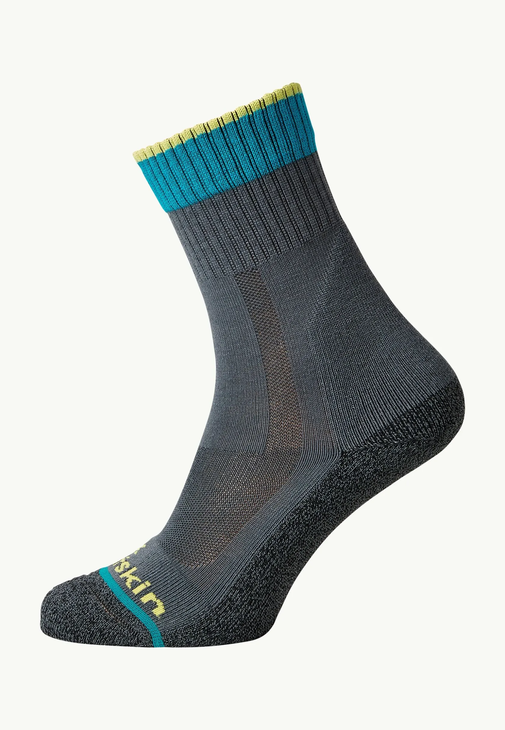 Sokken|Accessoires & Onderhoudsmiddelen|Jack Wolfskin Kids Hike Sock Cl C Dark Grey / Light Grey