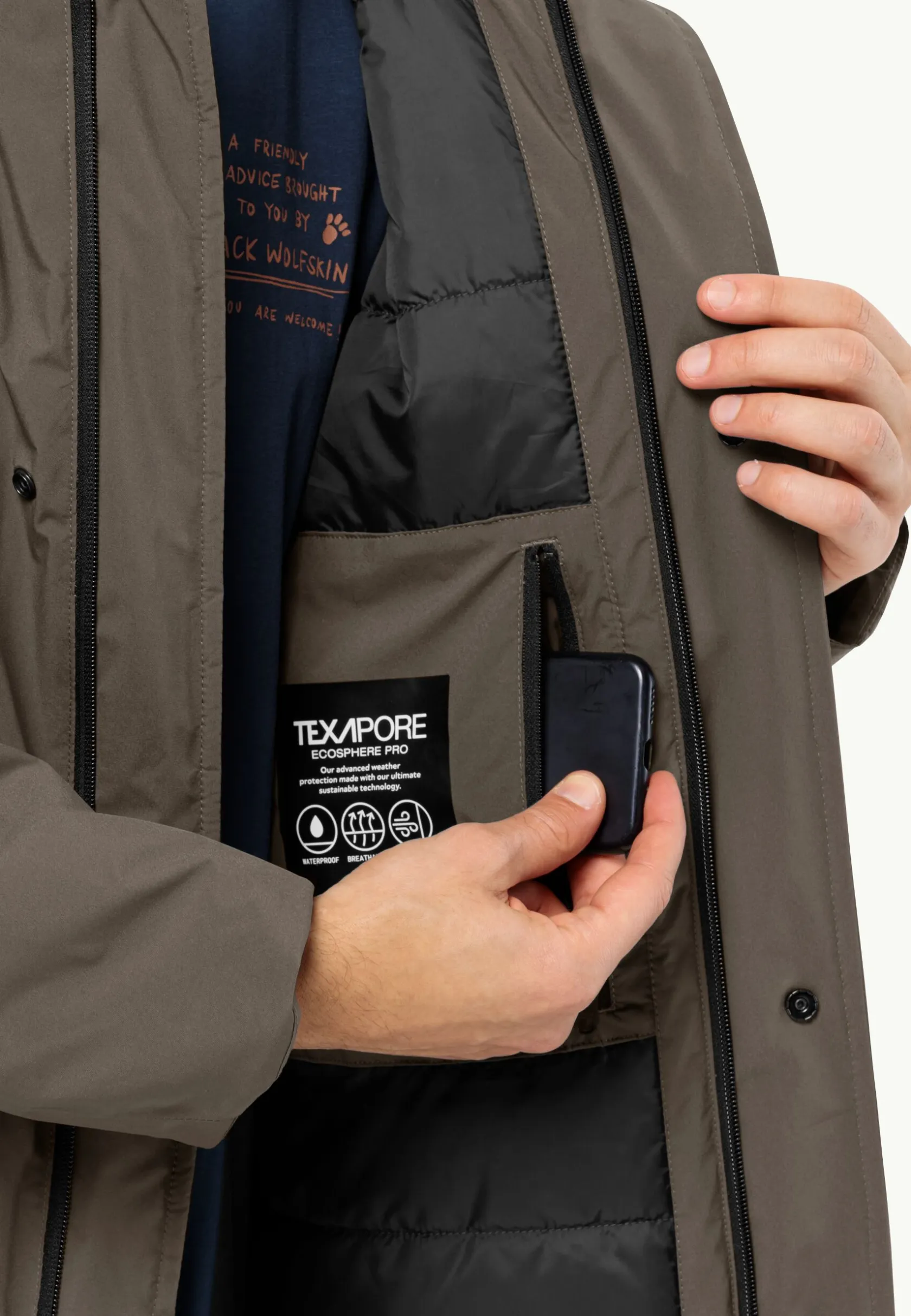 Lifestyle|Voor- En Najaarsjacks/-Jassen|Jack Wolfskin Koenigsbau Coat M