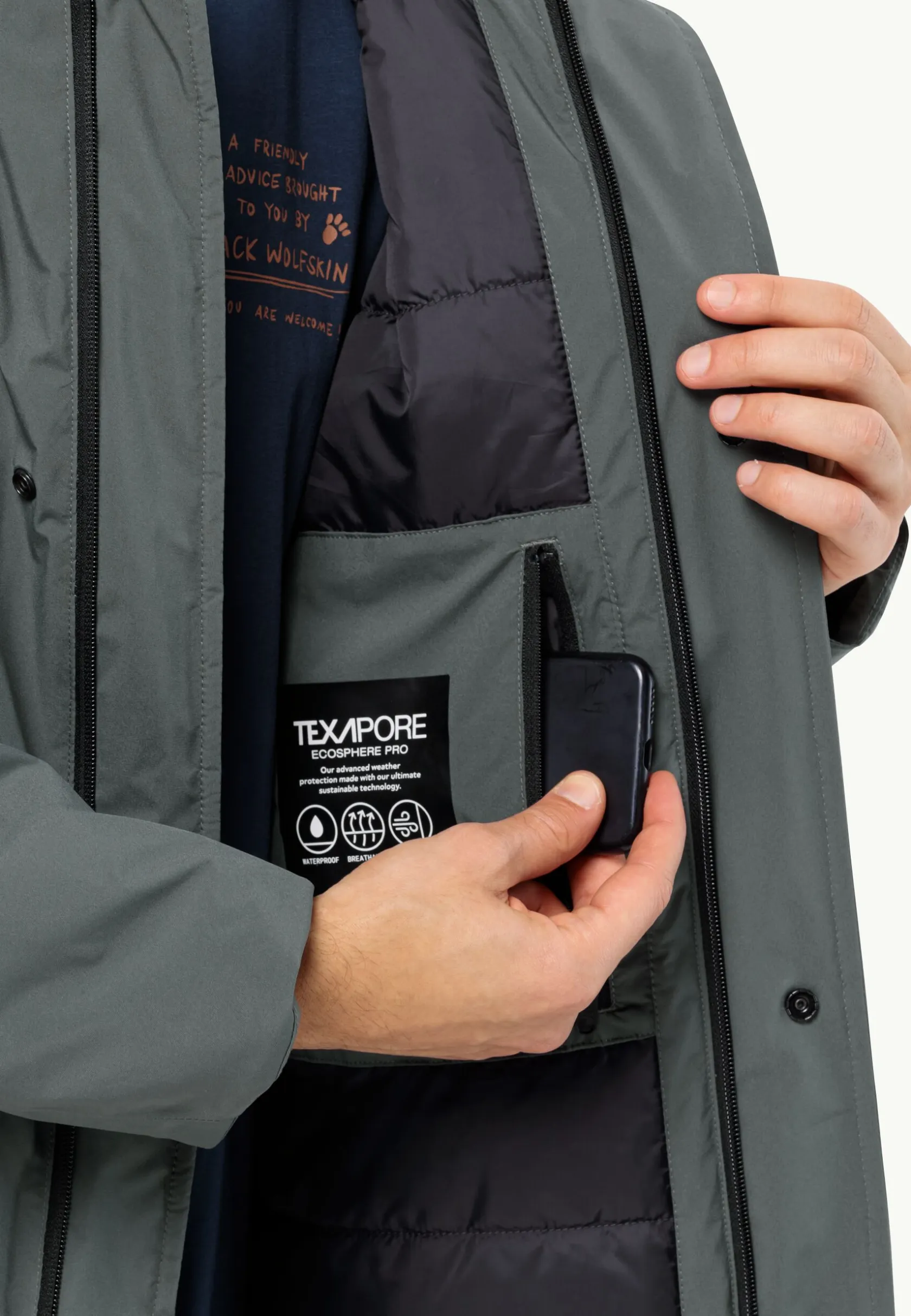 Lifestyle|Voor- En Najaarsjacks/-Jassen|Jack Wolfskin Koenigsbau Coat M