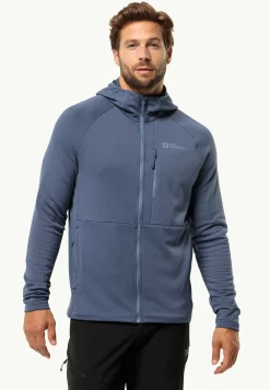 Wandelen|Voor- En Najaarsjacks/-Jassen|Jack Wolfskin Kolbenberg Hooded Fz M