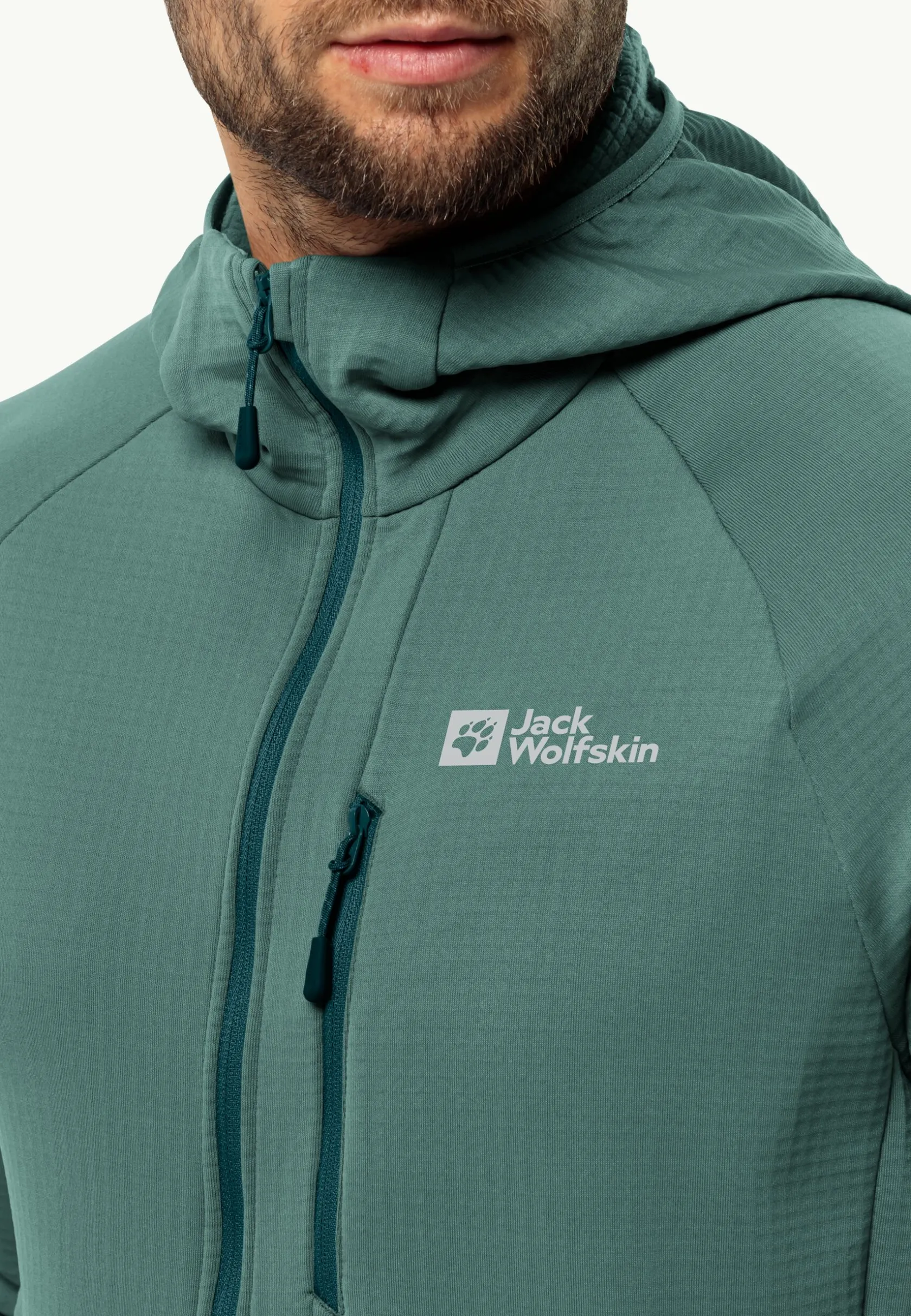 Wandelen|Voor- En Najaarsjacks/-Jassen|Jack Wolfskin Kolbenberg Hooded Fz M