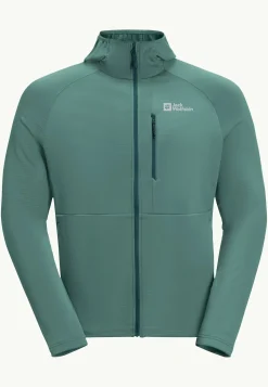 Wandelen|Voor- En Najaarsjacks/-Jassen|Jack Wolfskin Kolbenberg Hooded Fz M