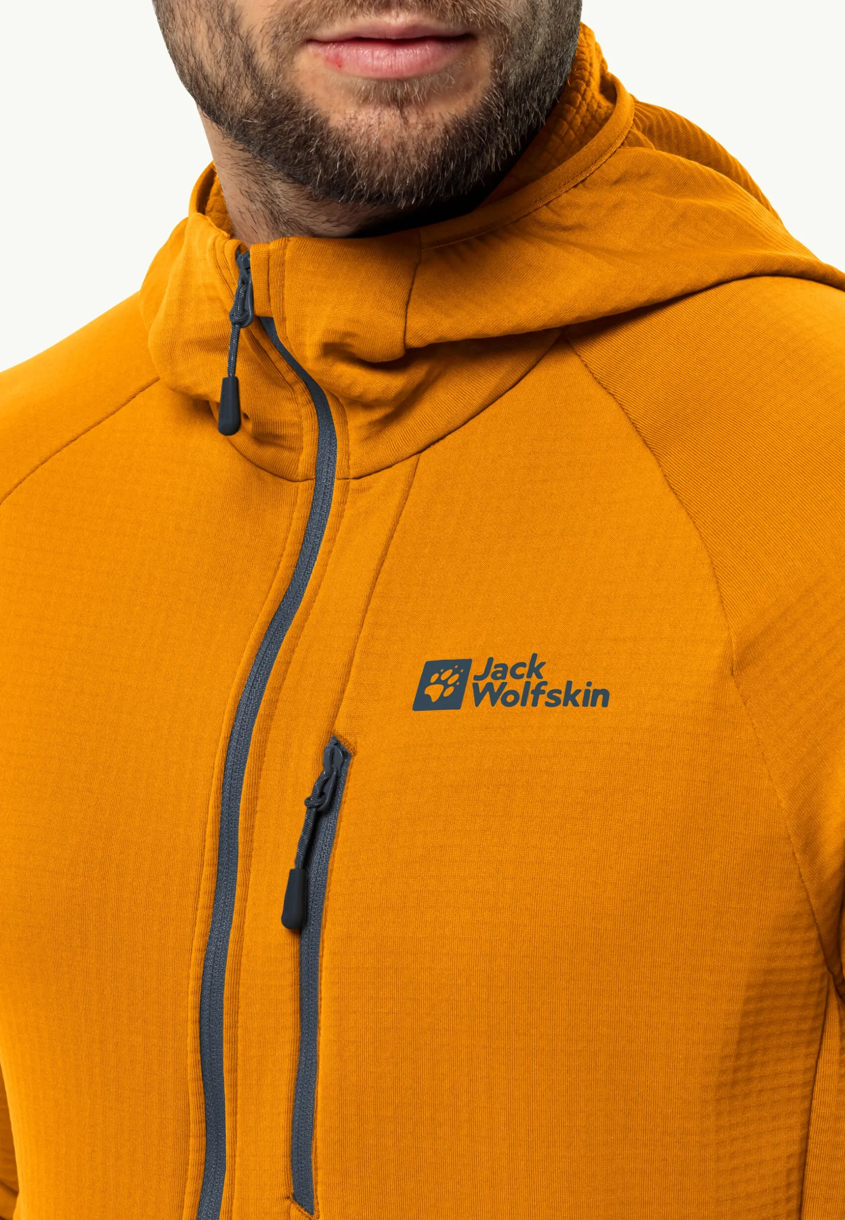 Wandelen|Voor- En Najaarsjacks/-Jassen|Jack Wolfskin Kolbenberg Hooded Fz M