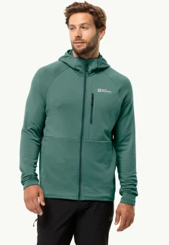 Wandelen|Voor- En Najaarsjacks/-Jassen|Jack Wolfskin Kolbenberg Hooded Fz M
