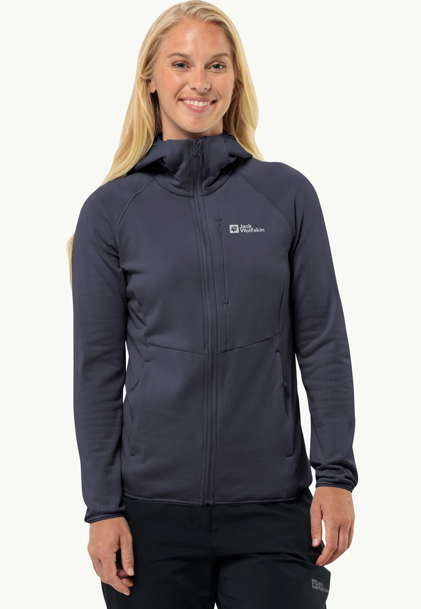 Wandelen|Voor- En Najaarsjacks/-Jassen|Jack Wolfskin Kolbenberg Hooded Fz W