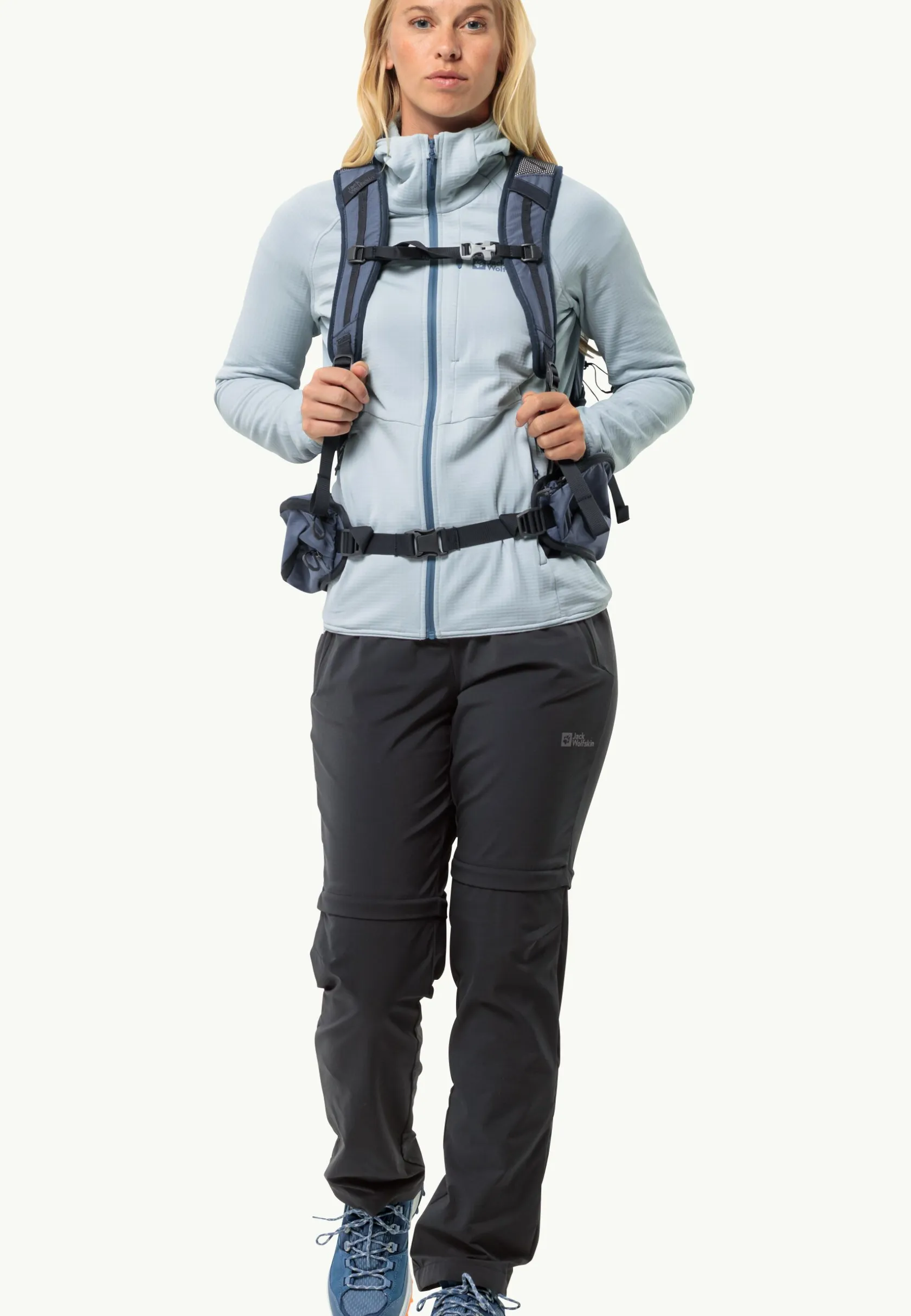 Wandelen|Voor- En Najaarsjacks/-Jassen|Jack Wolfskin Kolbenberg Hooded Fz W