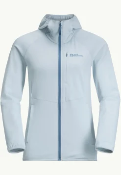 Wandelen|Voor- En Najaarsjacks/-Jassen|Jack Wolfskin Kolbenberg Hooded Fz W