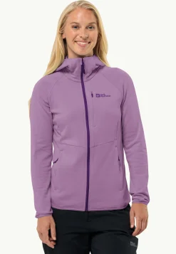 Wandelen|Voor- En Najaarsjacks/-Jassen|Jack Wolfskin Kolbenberg Hooded Fz W