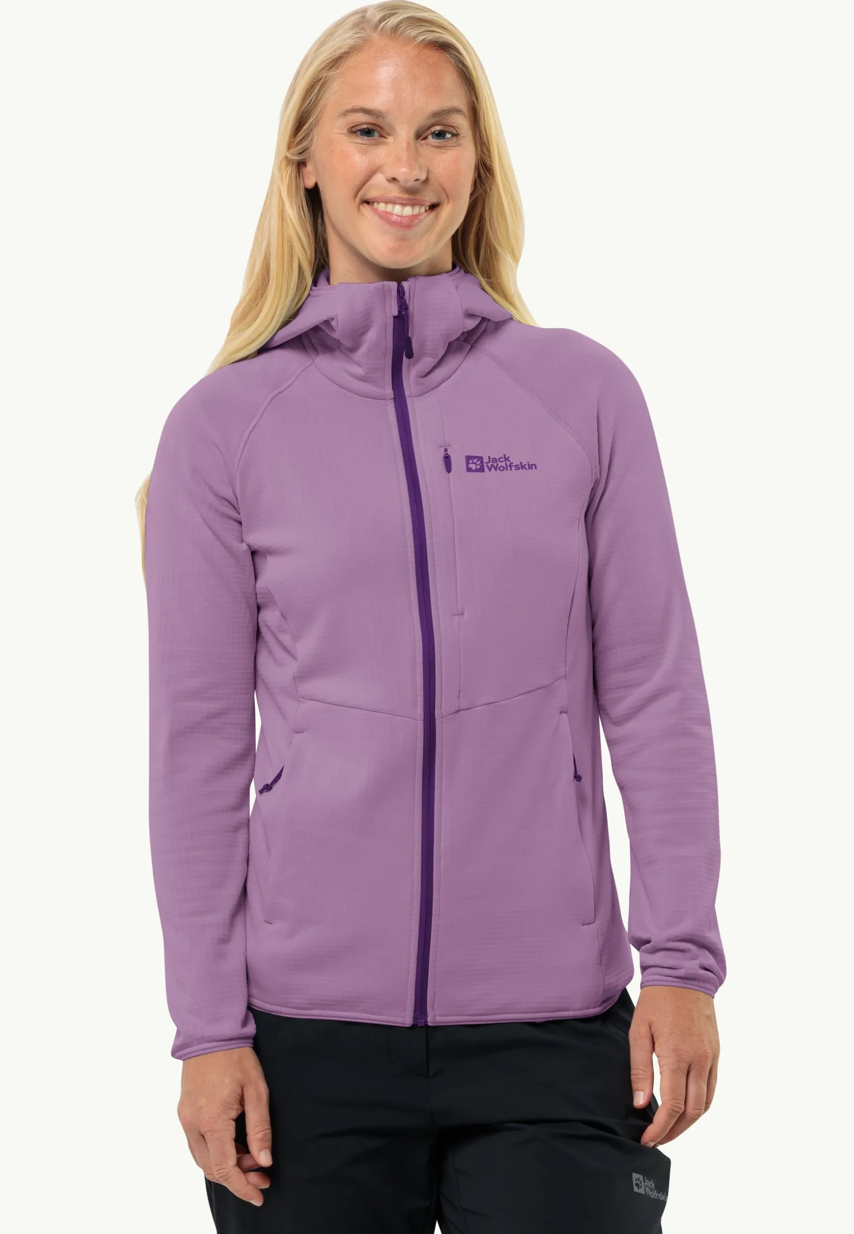 Wandelen|Voor- En Najaarsjacks/-Jassen|Jack Wolfskin Kolbenberg Hooded Fz W