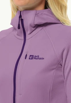 Wandelen|Voor- En Najaarsjacks/-Jassen|Jack Wolfskin Kolbenberg Hooded Fz W