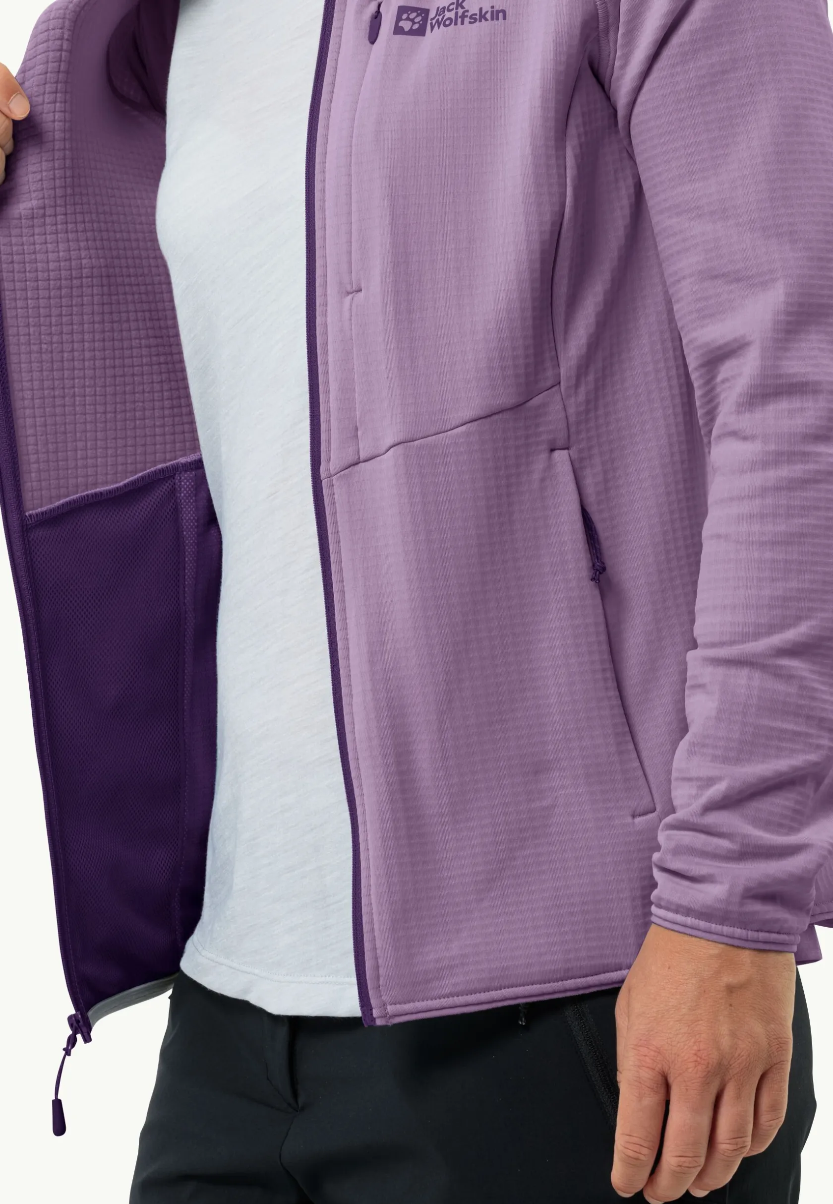 Wandelen|Voor- En Najaarsjacks/-Jassen|Jack Wolfskin Kolbenberg Hooded Fz W