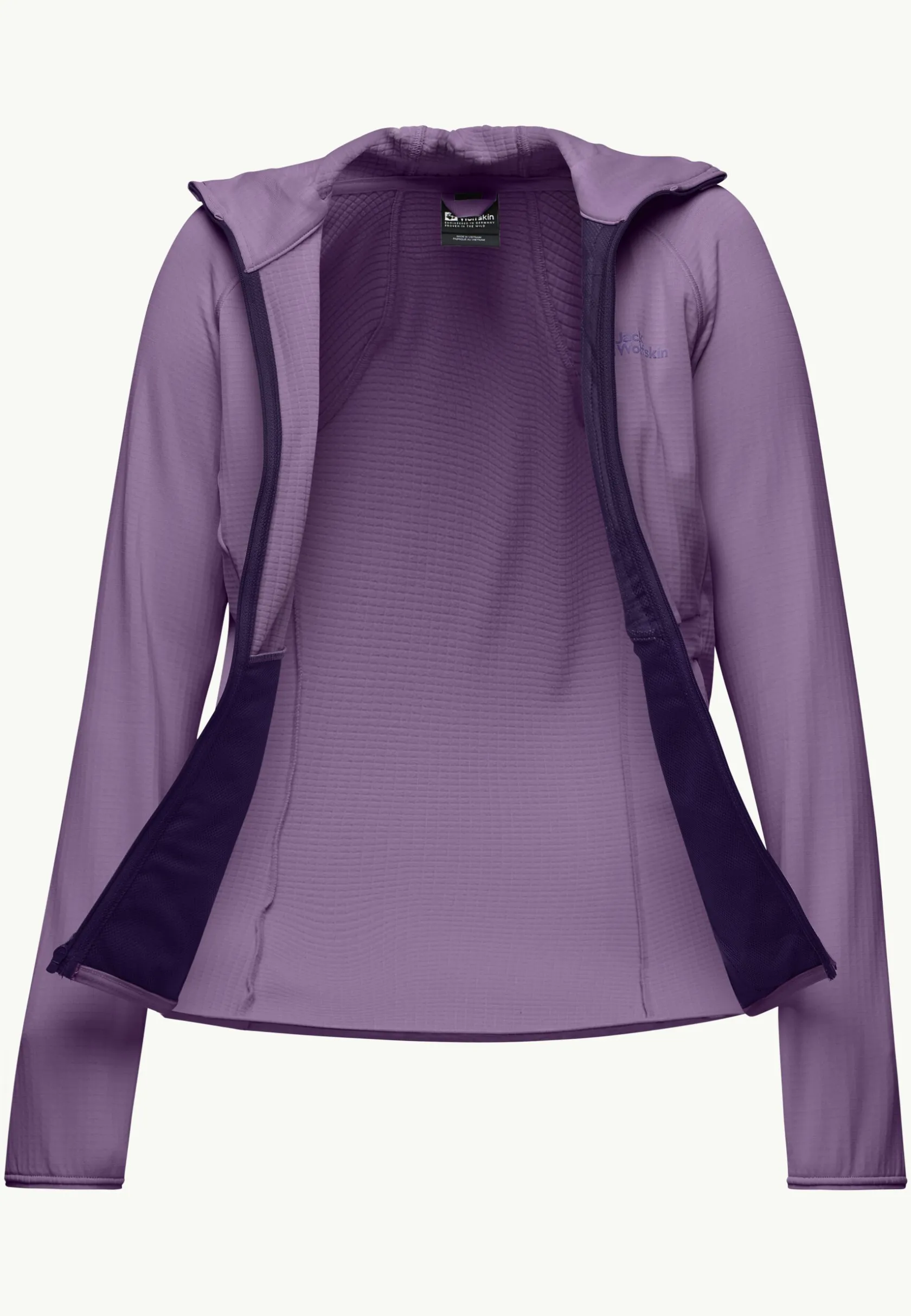 Wandelen|Voor- En Najaarsjacks/-Jassen|Jack Wolfskin Kolbenberg Hooded Fz W